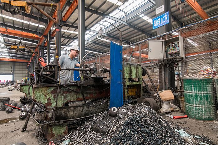 长宁网架配件车间